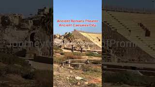 Caesarea City Ancient Romans Theatre israelicapital travel oldcityjerusalem [upl. by Steffane913]