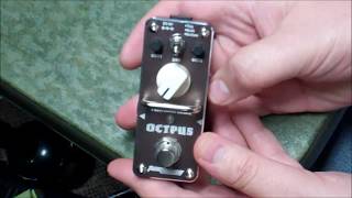 Tomsline Engineering Octpus Octave Guitar Pedal Does it work How Well [upl. by Werbel]