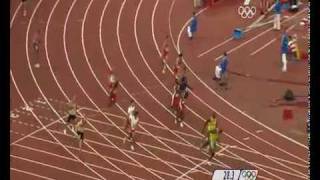 4x100m Relay World Record in Beijing Video real video [upl. by Aztirak]