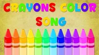 Crayons song  Color Song  Baby Videos [upl. by Nosaes]