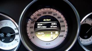 Mercedes Benz CLS 350 CDI 0  120 kmh Acceleration amp Sound [upl. by Jarrow670]