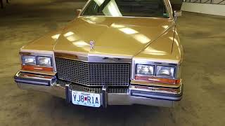 1987 Cadillac Brougham DElegance Walkaround amp Drive [upl. by Vincentia926]