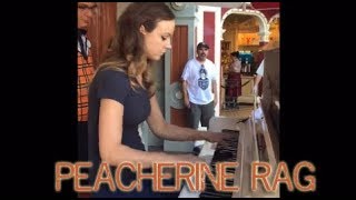 Peacherine Rag  Ragtime Piano at Disneyland [upl. by Elitnahc]