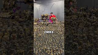 300000 pts of ORKS vs Chaos  Apocalypse Warhammer 40000 [upl. by Ayote697]