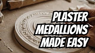 Master the Art of Plaster Medallions in Just Minutes [upl. by Brina382]