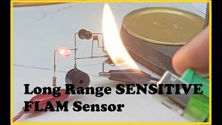 Long Rang Fire Detector Circuit [upl. by Merce]