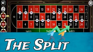 🥀 Roulette Super Splits Betting Strategy to Win  Roulette Strategy to Win [upl. by Jobi306]