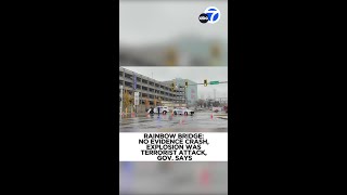 No evidence Rainbow Bridge crash explosion was terrorist attack Gov [upl. by Bessy152]