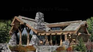 AwardWinning Caribou Log Home Plan Inspires Homes Across America [upl. by Waxler]