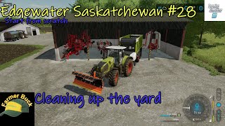 Will i get enough food for the cows  Edgewater Saskatchewan  FS22  Start from scratch  Ep28 [upl. by Nwotna]