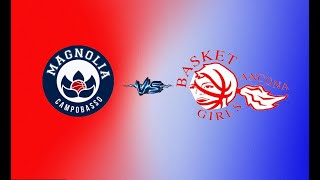 Magnolia Campobasso VS Bk Girls Ancona  Gara 1  Primo Spareggio  Fase Nazionale U19 F 202324 [upl. by Barmen]