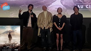 SaintEx Louis Garrel Vincent Cassel Diane Kruger Avantpremière Pathé Wepler Paris 2024 [upl. by Ragen]