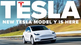 NEW Tesla Model Y Is HERE  Its Not What You Think [upl. by Ahserkal]