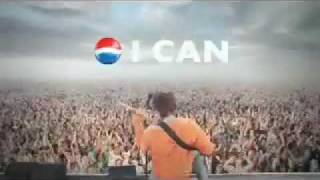 Pepsi  quotI Canquot Rock Commercial [upl. by Euqinim305]