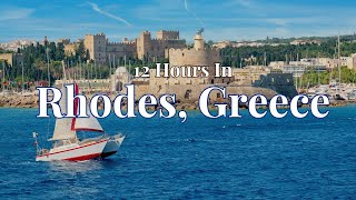 Mediterranean Tour Vlog Rhodes Greece Edition [upl. by Adlemi967]