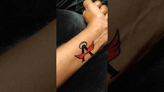 Very unique A letter tattoo design 😱😍👌👌 shorts trending video viralreels viralvideo [upl. by Cochard]