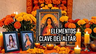 ¿Cuál es el ELEMENTO MÁS IMPORTANTE en Ofrendas del Día de Muertos [upl. by Annoyek514]