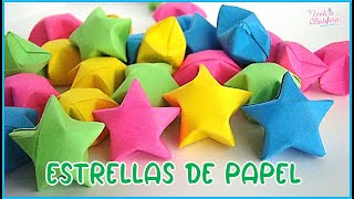 como hacer Estrellas de papel  Origami [upl. by Krever]