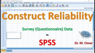 Construct reliability in SPSS [upl. by Lebna]