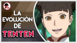 Naruto Historia y Evolución de TENTEN [upl. by Yanrahc568]