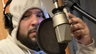 Tone Brigante recording his “Brown Munde” Remix [upl. by Erdnad]