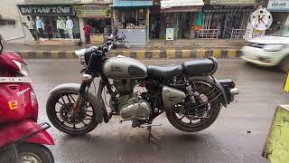 Royal Enfield battery change remove installation new battery bullet battery installation amaron [upl. by Mitchael29]