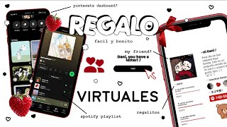 Idea de REGALO VIRTUAL 💌  para San Valentín [upl. by Langston]