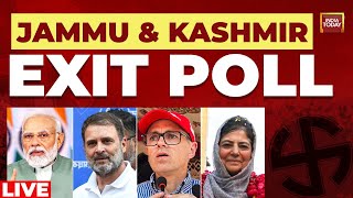 Jammu Kashmir Exit Poll Live Jammu amp Kashmir CVoter Exit Poll On India Today Live [upl. by Jehovah]