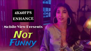 4k60fps Not Funny  Nora Fatehi  Divyenndu  Madgaon Express  Mobile View Songs [upl. by Roselba]