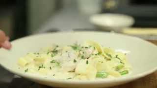 Lighter Take Fettuccine Alfredo [upl. by Sacken959]