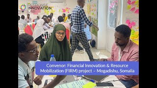 Convenor Financial Innovation and Resource Mobilization FIRM project in Somalia [upl. by Aticnemrac]