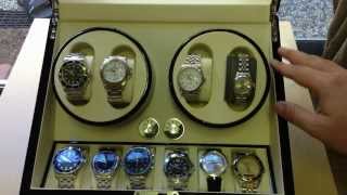 Cheap Chinese Watch Winders  Are they any good ESSENTIALS FOR THE WATCH COLLECTOR [upl. by Judye]