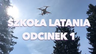 Szkoła latania dronami  odcinek 1 podstawy z Hubsan [upl. by Arednaxela]