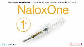 NaloxOne syringe • Sterinova EN [upl. by Sillsby]