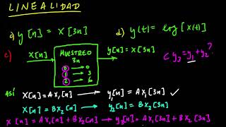 Ejercicios de Linealidad de Sistemas Continuos y Discretos [upl. by Lauretta]