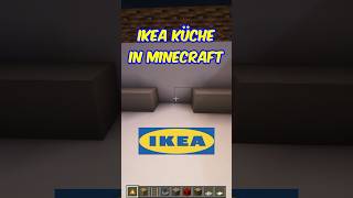 Ikea Küche in Minecraft 👨🏻‍🍳🇸🇪 explore viral minecraft ikea kitchen cooking fyp shorts [upl. by Isak]