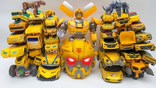 BÃI ĐỖ XE ÔTÔ ROBOT BIẾN HÌNH BUMBLEBEE  Carbot Tobot Xe Tải Cần Cẩu Xe Ủi Quái Thú HoạtHình [upl. by Whitson782]