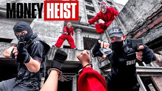 MONEY HEIST vs POLICE in REAL LIFE ll DIAMOND BLOOD ll FULL VERSION Epic Parkour Pov Chase [upl. by Coppins]