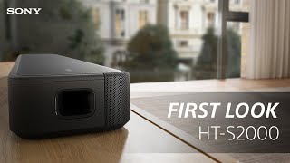 FIRST LOOK Sony HTS2000 Dolby Atmos®  DTSX® 31ch Soundbar [upl. by Caras651]