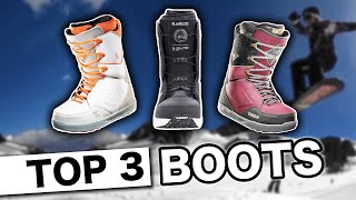 3 Best Snowboard Boots [upl. by Demha]