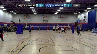 RSEQ D1 Volleyball Masculin 🏐 Limoilou  Outaouais 20240127 [upl. by Neivad]