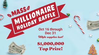 How to play the Mass Millionaire Holiday Raffle  Mass State Lottery [upl. by Groves]