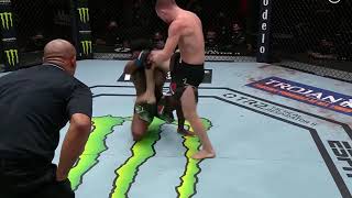 Illegal Knee Strike in UFC 259 Petr Yan Vs Aljamain Sterling [upl. by Nodnek]