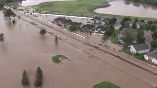 Longmont 9th Heading East  Aerial Footage 91313 [upl. by Nickolai562]