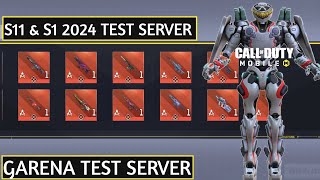 NEW Codm Test Server Season 11 and Season 1  Codm Test Server Download  Codm Test Server 202324 [upl. by Letnahc718]