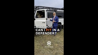 Can I fit in a Defender defenderlife defender90 defender110 [upl. by Chita]