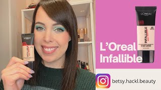 Is the LOreal Infallible ProMatte Foundation Worth it Shorts [upl. by Ahsino221]