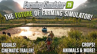 FARMING SIMULATOR 25 REVEALED SO MUCH SO EARLY TEASER TRAILER AND MORE [upl. by Ahidam]