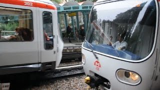 Métro de Lyon  Ligne C à crémaillère 3 [upl. by Guthry]