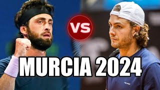 Nikoloz Basilashvili vs Marco Trungelliti MURCIA 2024 Highlights [upl. by Hope702]